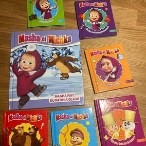 French books Masha & Mishka the bear
